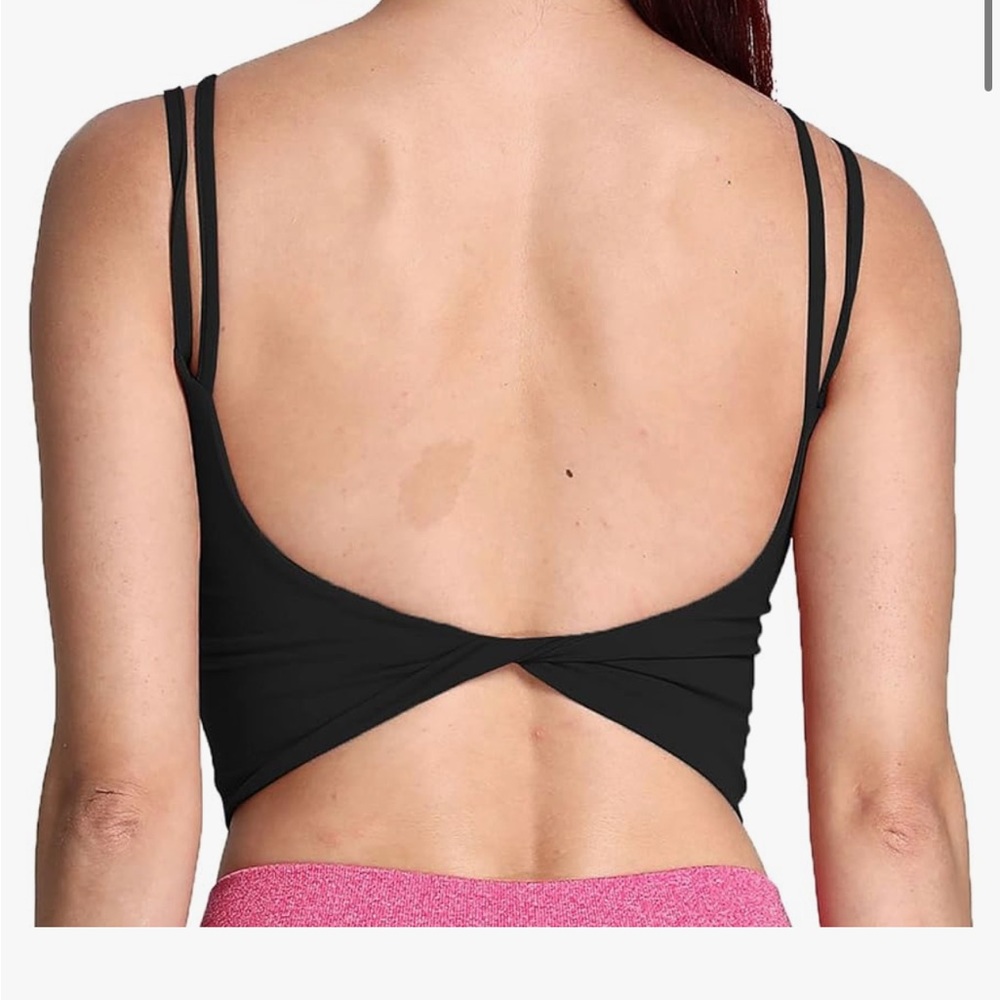 Lightly Padded Twisted Back Bralette